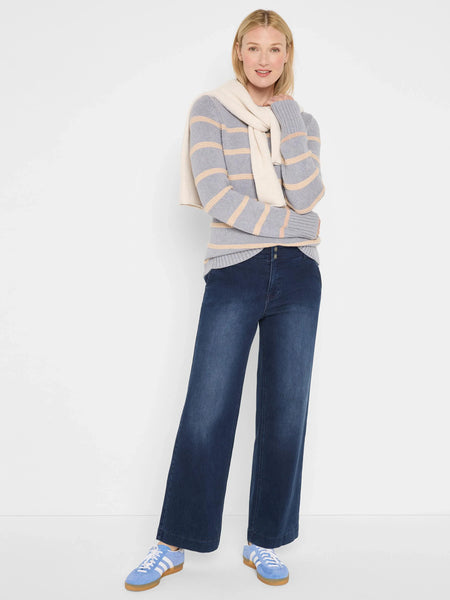 NIC+ZOE Go To Stripe Sweater