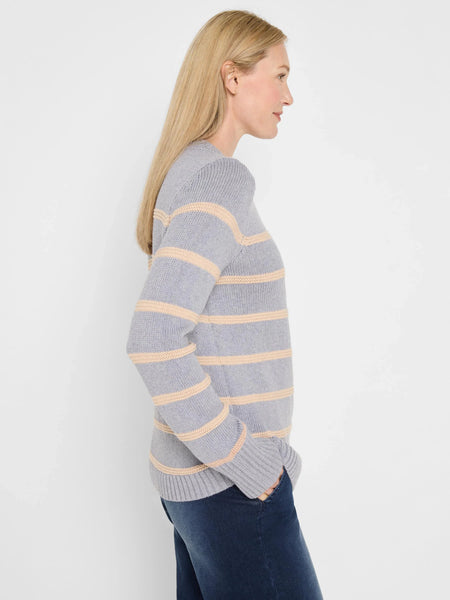 NIC+ZOE Go To Stripe Sweater