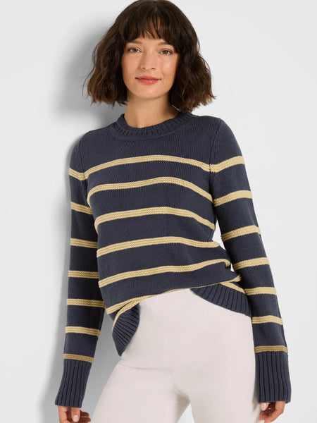 NIC+ZOE Go To Stripe Sweater