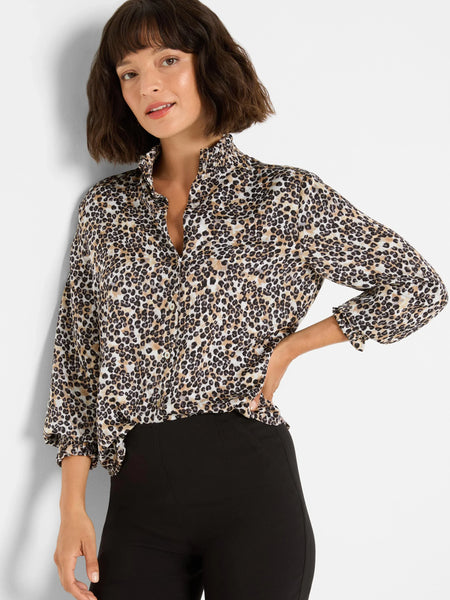 NIC+ZOE Little Leopard Top
