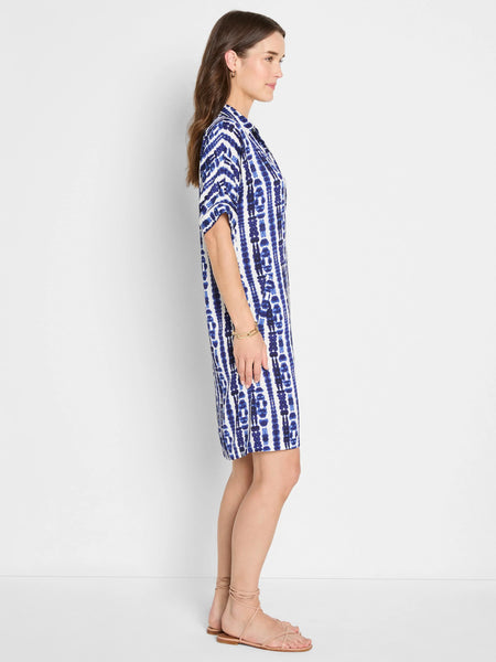 Shibori Stripe Devon Dress