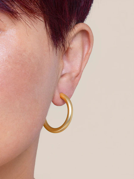 Small Chunky Hoop Earring