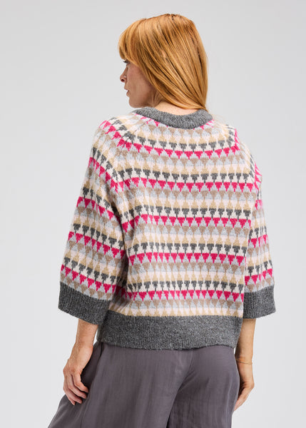 Zaket & Plover Diamond Geo Crewneck