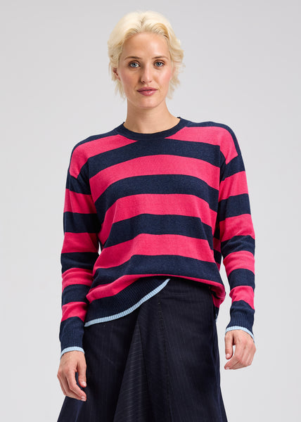 Zaket & Plover Stripe Crewneck