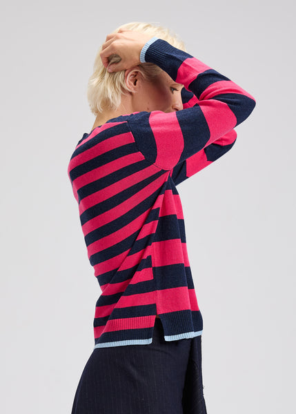 Zaket & Plover Stripe Crewneck