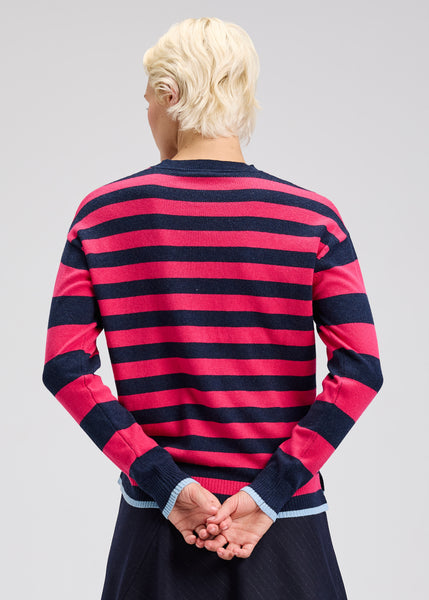 Zaket & Plover Stripe Crewneck