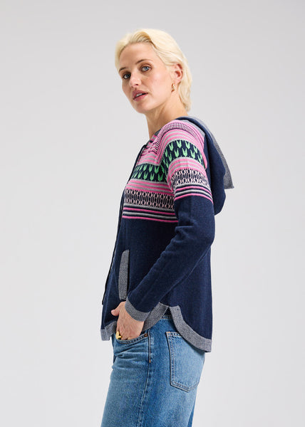 Zaket & Plover Fairisle Hoody