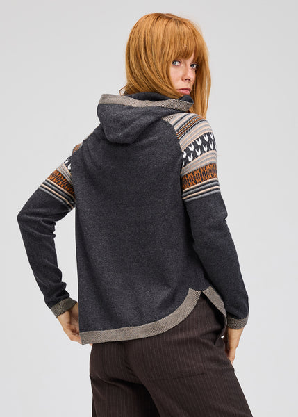 Zaket & Plover Fairisle Hoody