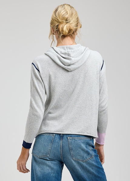 Zaket & Plover Stripe Trim Hoody