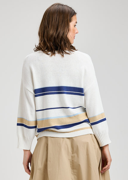 Zaket & Plover Boxy Stripe Sweater
