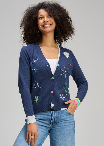Zaket & Plover Good Vibes Cardigan