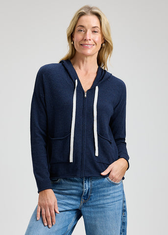 Zaket & Plover Boxy Zip Hoody