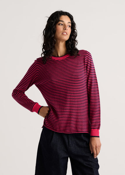 Zaket & Plover Stripe Crewneck
