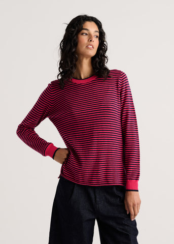 Zaket & Plover Stripe Crewneck