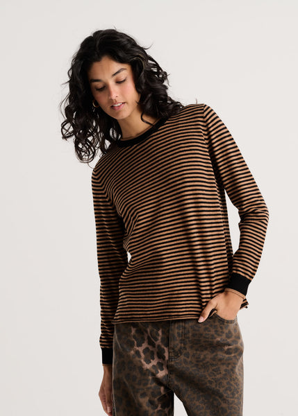 Zaket & Plover Stripe Crewneck