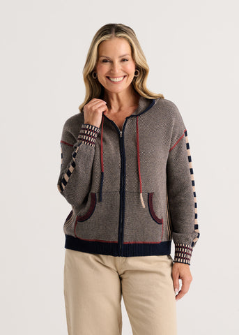 Zaket  & Plover Birdseye Hoody