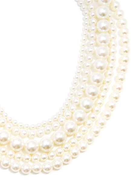 Five Strand Pearl Necklace