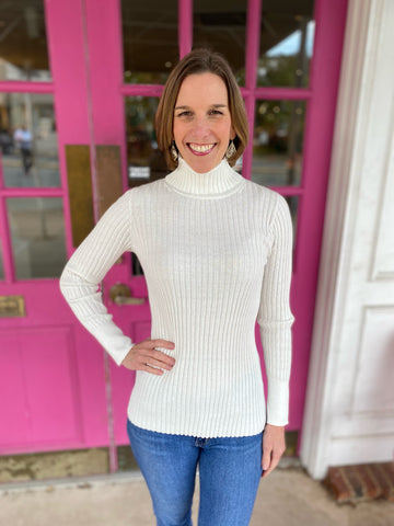 Rib Turtleneck